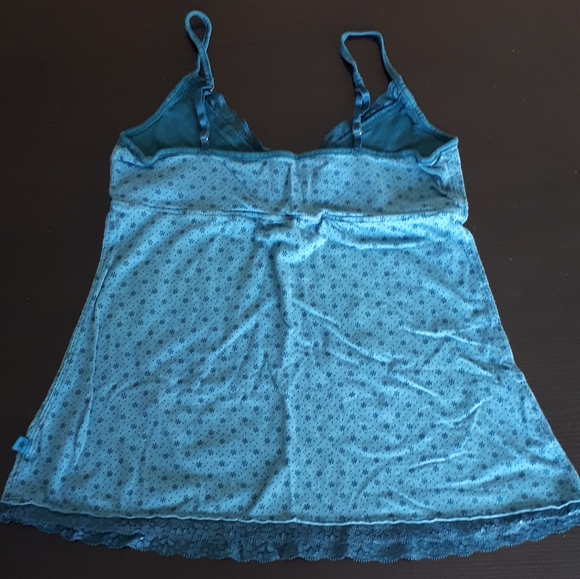 Garage Brand Size Medium Blue Tank Top - Picture 2 of 3